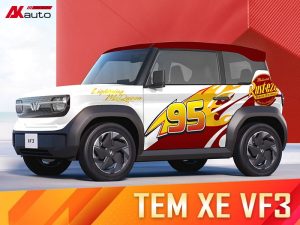 Mẫu tem xe VF3