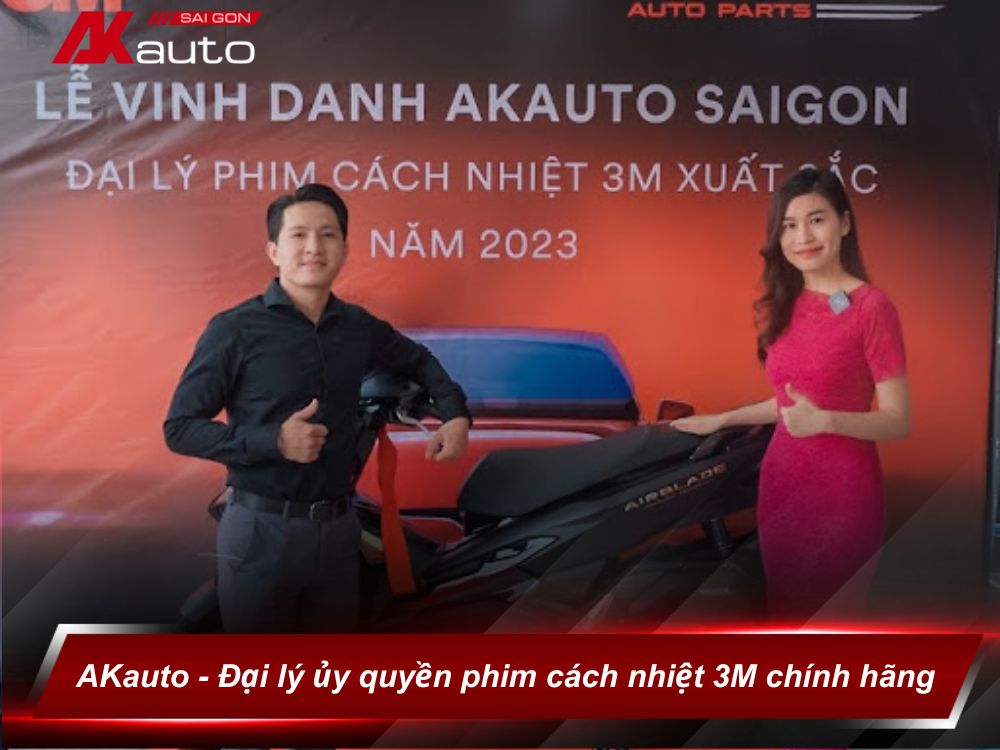 AKauto - Đại lý ủy quyền phim cách nhiệt 3M