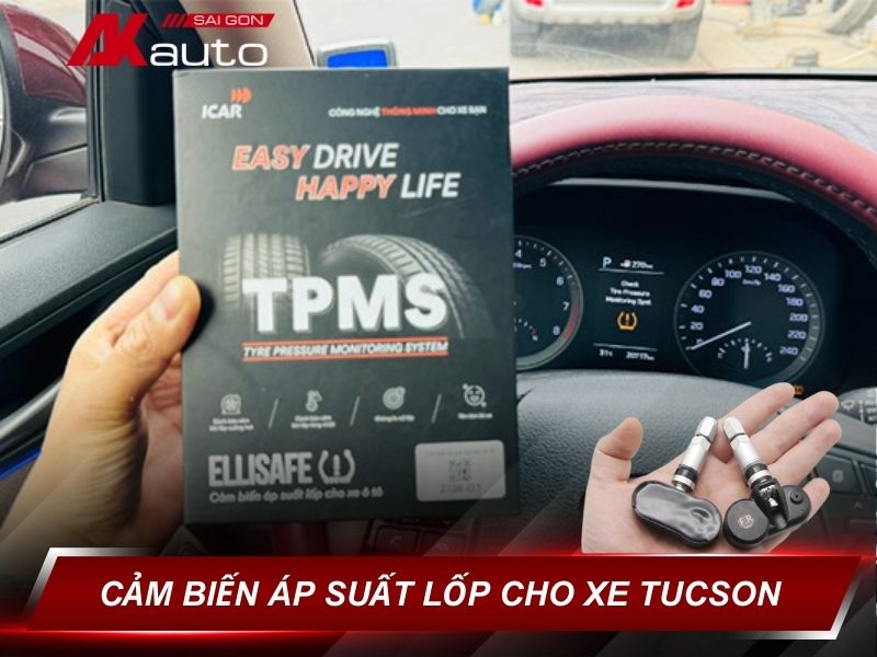 Cảm biến áp suất lốp cho xe Tucson-AKauto