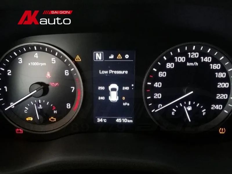 Vai trò quan trọng của TPMS cho xe Tucson